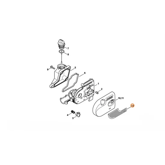 STIHL  Wskazówka ostrzegawcza 0000 967 7507